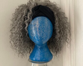 Grey Headband Wig - Etsy