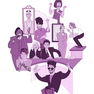 Saturday Night Live TV Show Print (SNL 2000s)