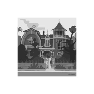 TV Home - The Munsters (Munster House) Print