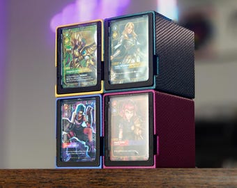 3D Printed Riftbound Deck Box | TCG Deck Holder, Dice Tray & Display Slot
