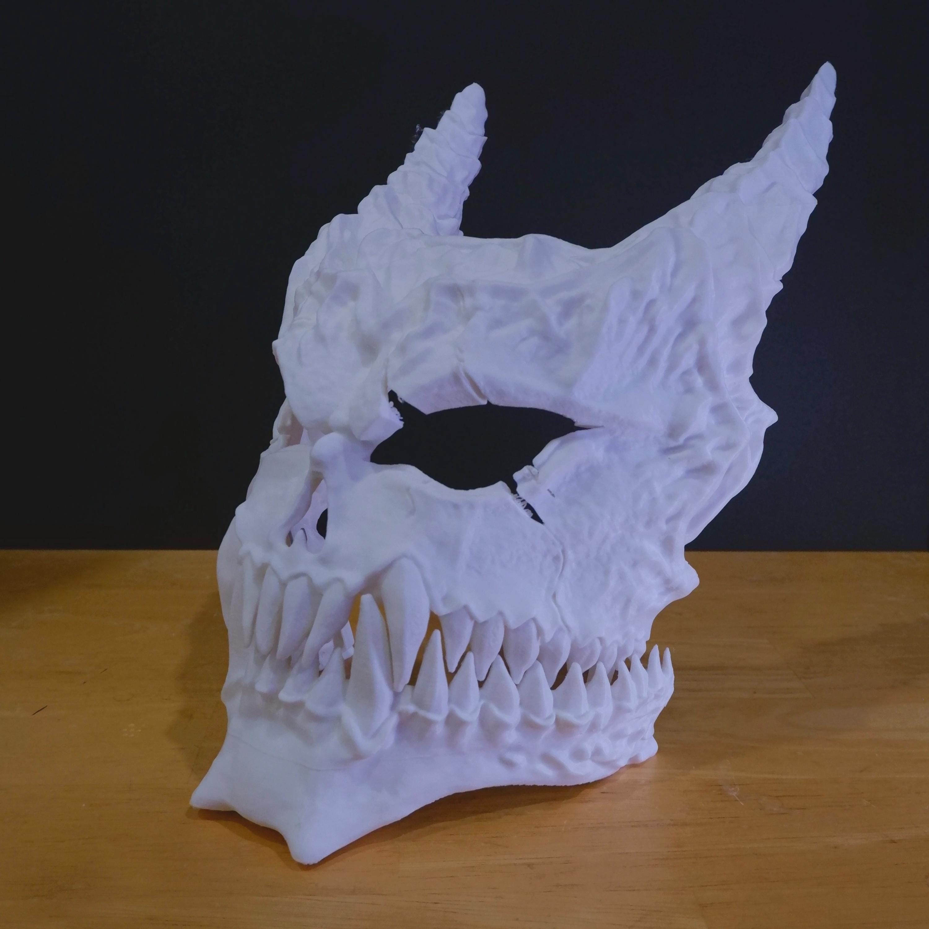 Kajiu Mask 3D Printer File STL – Yosh Studios