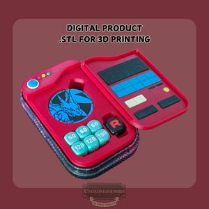 Poke Minidose Einsatz | DEX-Edition | Sammelkartenspiel Organizer (Digitaler Download)