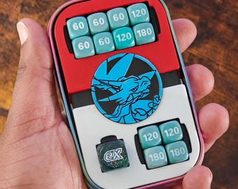 Poke Mini Tin Insert | 3D Printed Trading Card Game Accessory