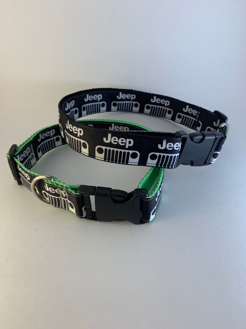 Jeep Dog Collar Choose Your Color Etsy