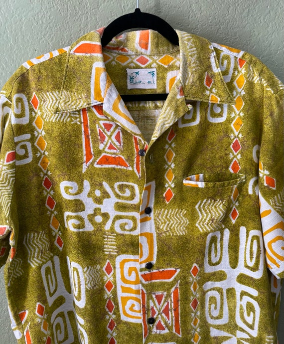 Vintage Island Casual Hawaiian Shirt Waikiki - Gem