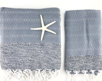 Turkish Bath Towels, Turkish Beach Towels, Gray Turkish Towels, Housewarming Gift, Kitchen Towels, Hair Towel, Hand Towel, Dish Drying Towel