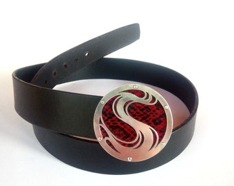 Belt buckle, belt clasp, leather belt, jewelry belt, jewelry belt buckle