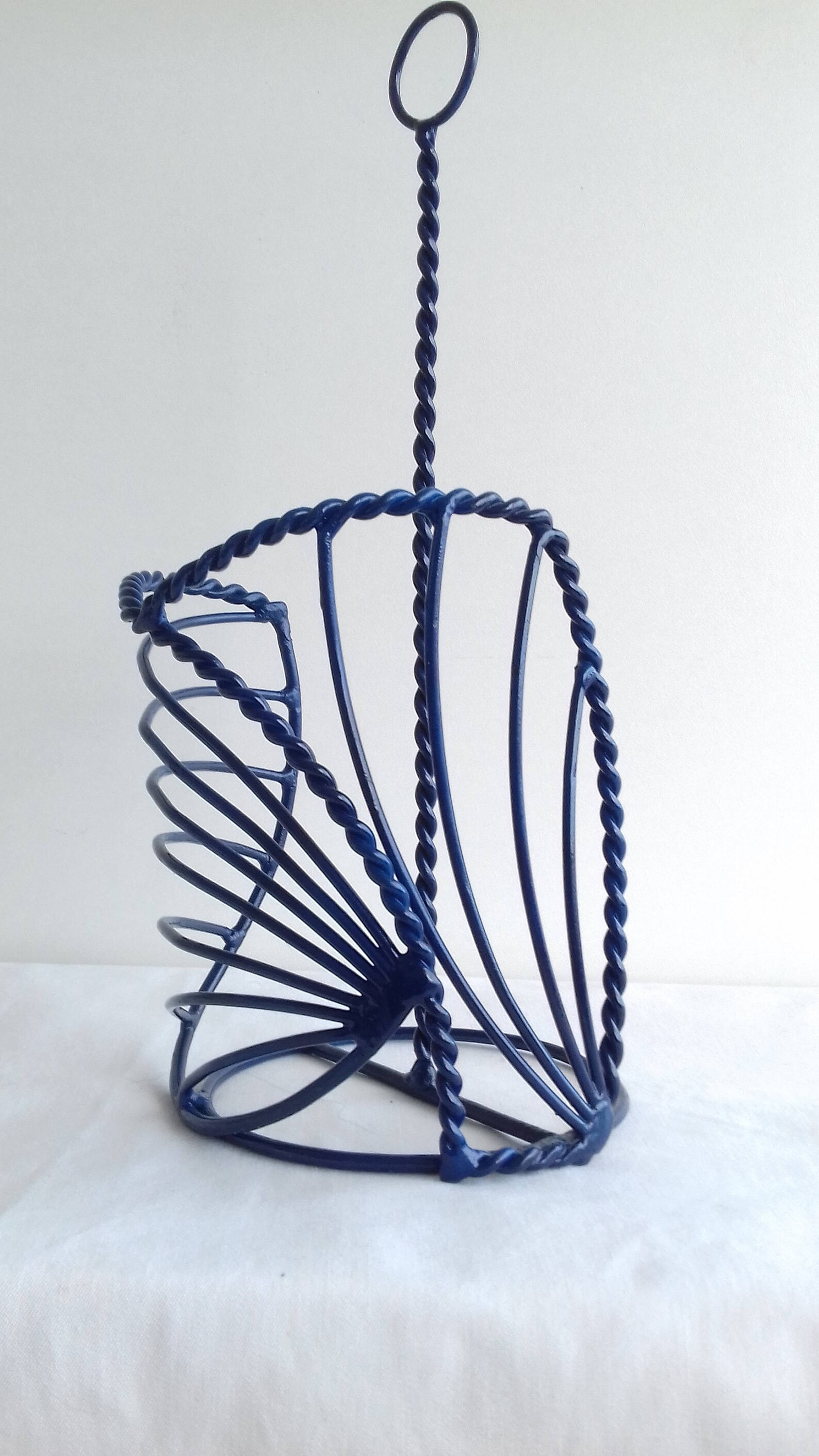 PORTE SOPALIN DESIGN bleu creation artisanale en fer forge | Etsy France