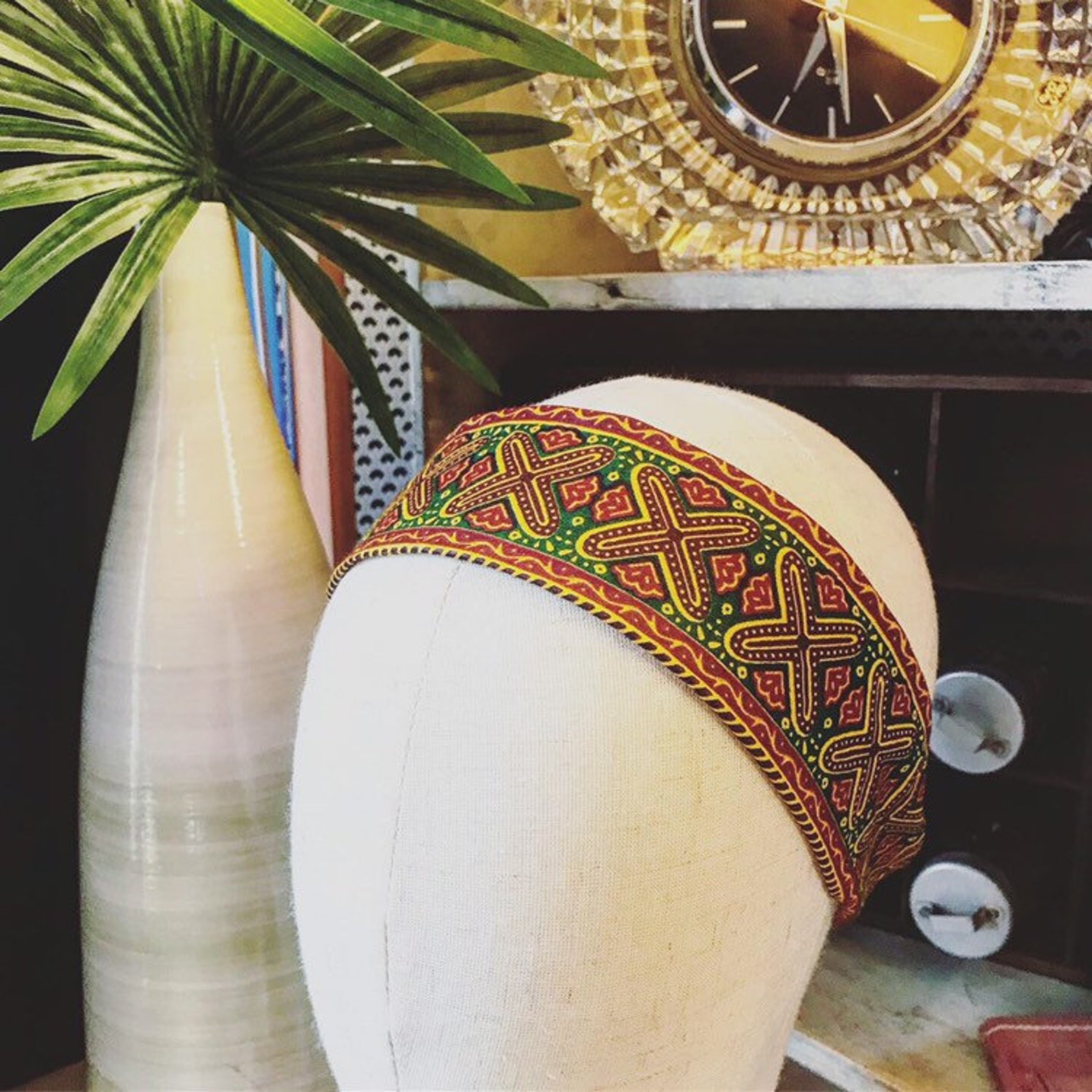 African Headband Traditional Wax Print Cotton Boho and  Etsy