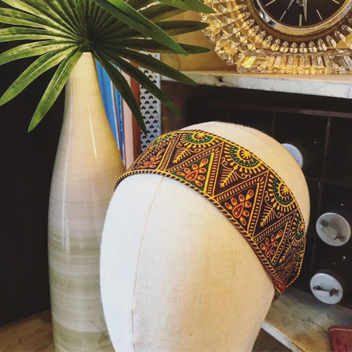 African Headband Traditional Wax Print Cotton Boho and  Etsy