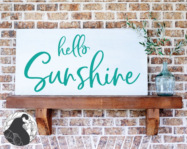 Download Hello Sunshine SVG Summer Sign svg Summer Cut File Cricut ...
