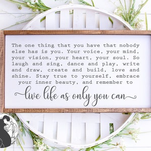 SVG Files, The One Thing That You Have svg, Nursery svg, Baby svg, Inspirational svg, Cricut, Silhouette, cut Files, Vinyl Designs, DXf, PNG