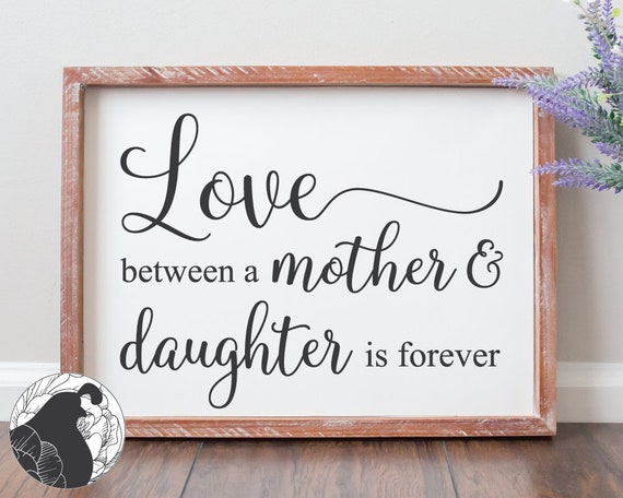 Download Svg Files Love Between A Mother And Daughter Svg Mother Svg Etsy
