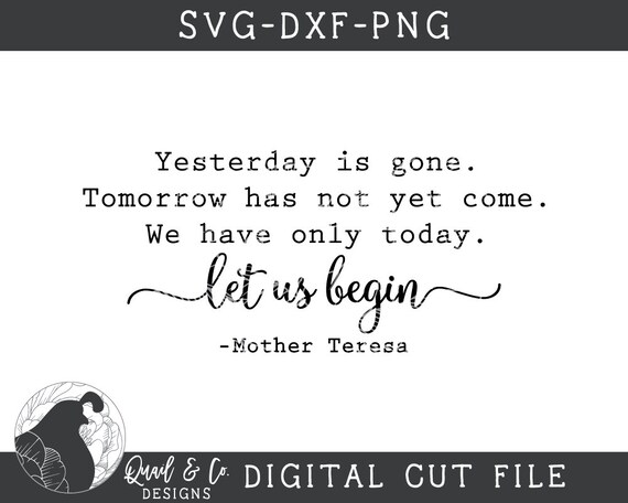 Download Mother Teresa Svg Mother Teresa Quote Svg Christian Svg Etsy