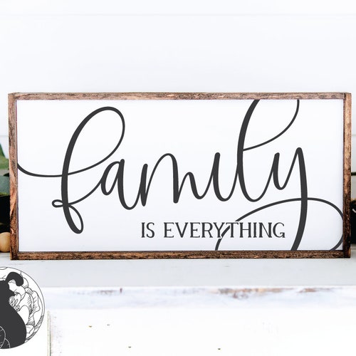 Family is Everything SVG Family Sign Cut File Family Svg - Etsy