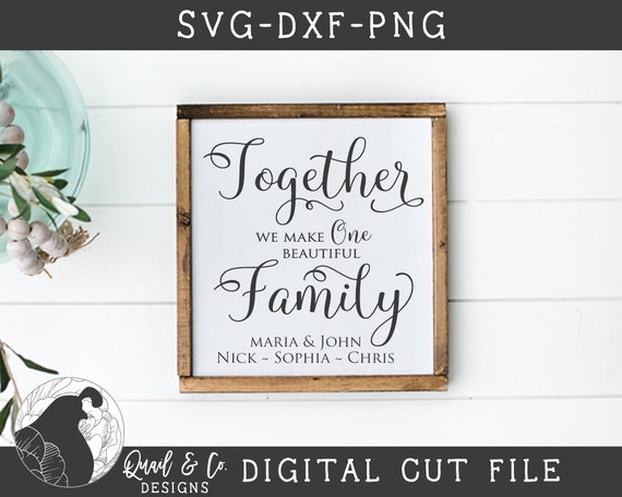 Download Together Svg Family Name Svg Blended Family Svg Last Name Etsy PSD Mockup Templates