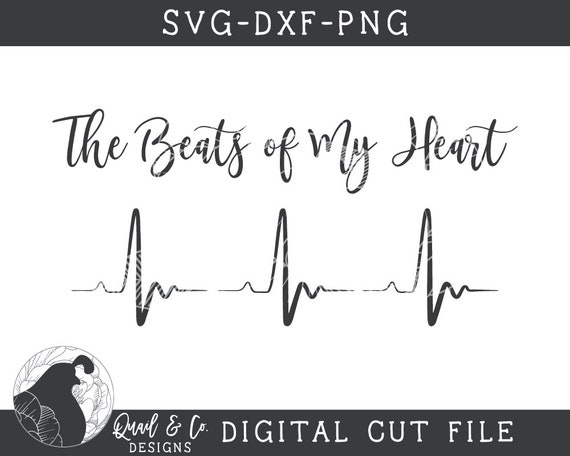 Download The Beats Of My Heart Svg Family Sign Cut File Farmhouse Etsy PSD Mockup Templates