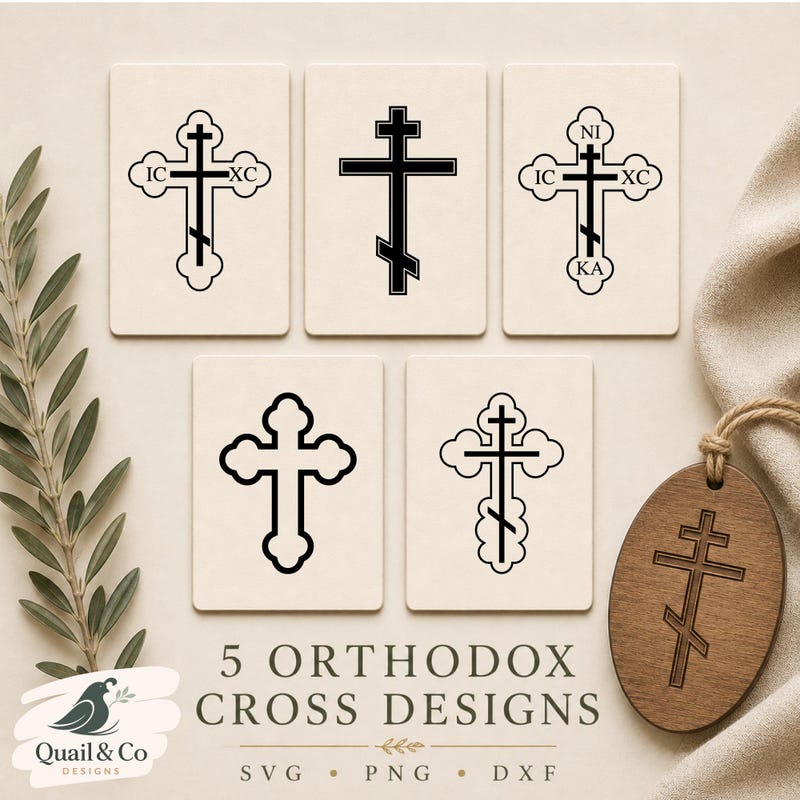 Orthodox Cross Templates - Etsy