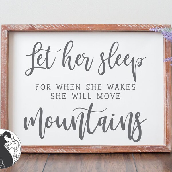 Let Her Sleep - Etsy