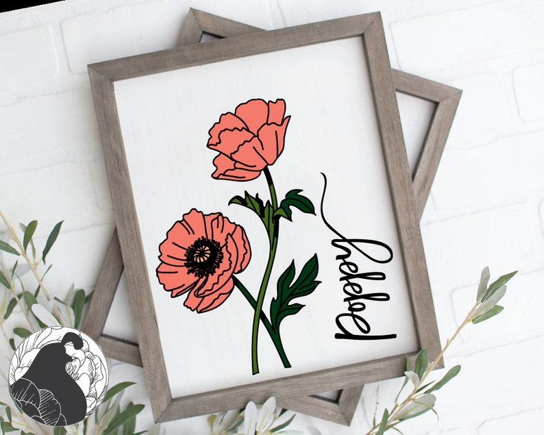 Free Free 338 Poppy Flower Svg Cutting File SVG PNG EPS DXF File