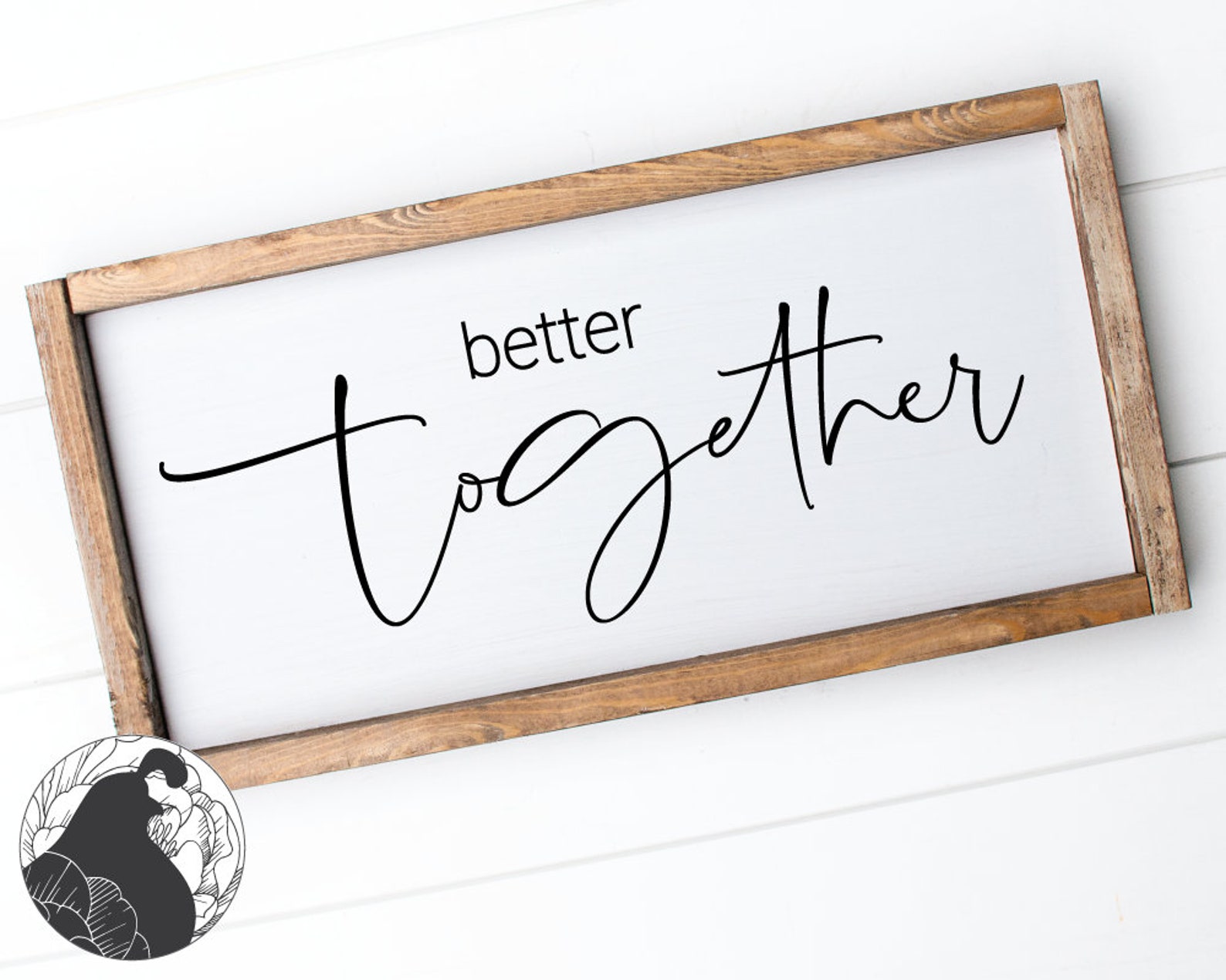 Beter samen SVG Koppels Citaat svg Getrouwd Cut File Etsy