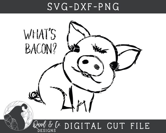 Piglet Svg Pig Sign Svg Farmhouse Decor Pig Cut File Diy Etsy