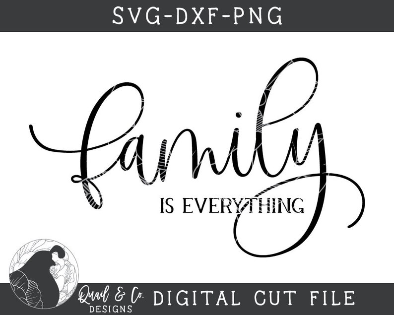 Family is Everything SVG Family Sign Cut File Family Svg - Etsy Sweden
