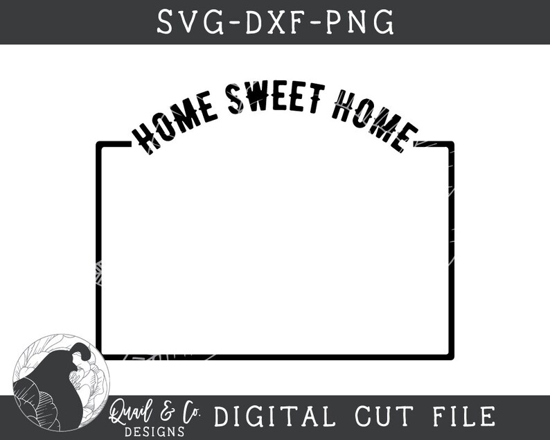 Download Zip Code Frame SVG Home Sweet Home svg Home Sign Cut File ...