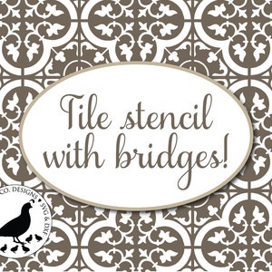 Moroccan Tile Stencil SVG: Reusable Floor Design (Digital Download)
