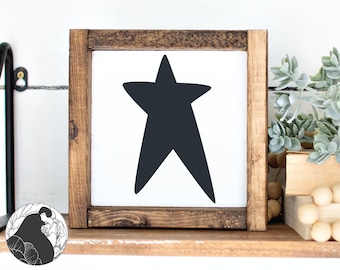 Primitive Star svg, Star svg, Primitive SVG, Prim svg, Country svg, Farmhouse Sign svg, Wall Art, Cut Files for Cricut Silhouette