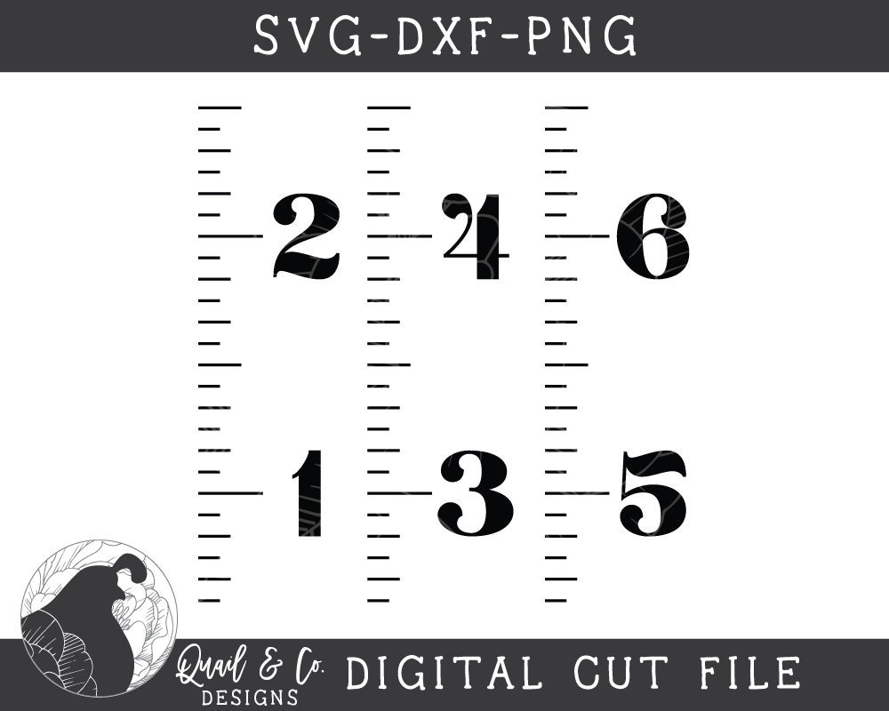 Growth chart ruler svg dendyna