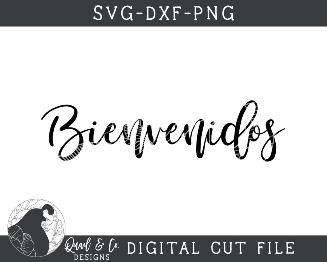 Bienvenidos SVG Spanish Svg Welcome Cut File Porch Sign | Etsy