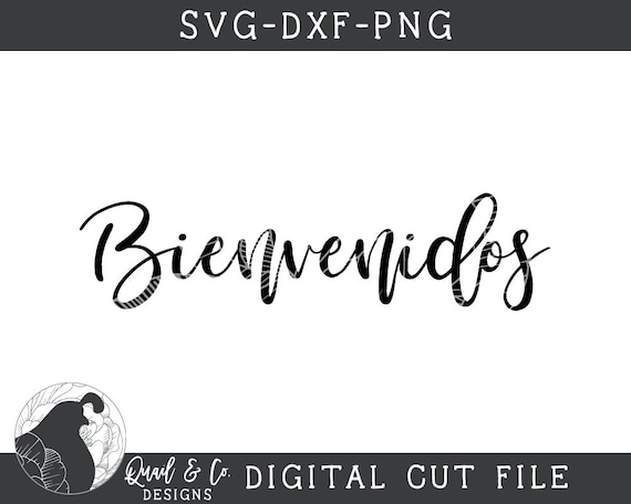 Bienvenido - Welcome Spanish Text - Lettering Vector Royalty Free SVG,  Cliparts, Vectors, and Stock Illustration. Image 27325128.