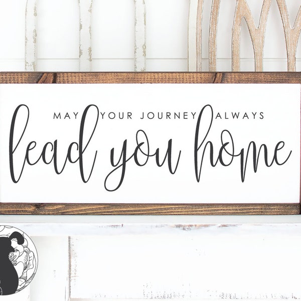 Svg Files, May Your Journey Always Lead You Home svg, Home svg, Family svg, Cut Files, Digital Download, SVG, DXF, PNG, Cricut, Silhouette