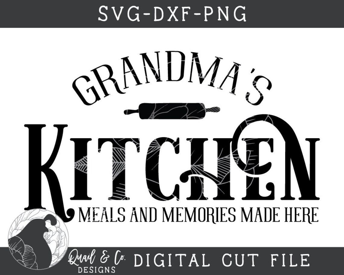 Svg Files Grandma’s Kitchen svg Grandma svg Kitchen | Etsy