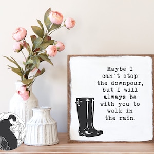 Friends SVG: Downpour Quote, Friendship Sign (Digital Designs)