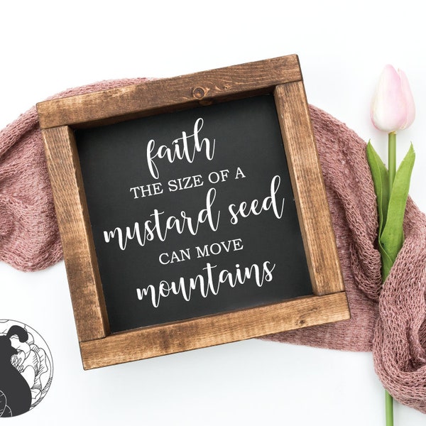 Faith the Size of a Mustard Seed Png - Etsy
