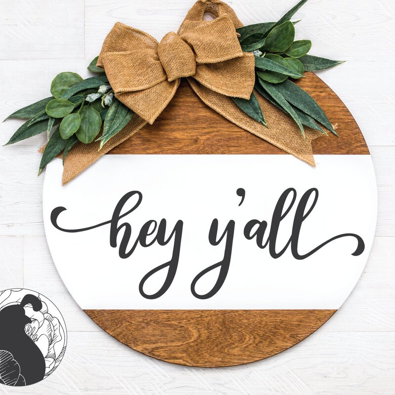 Hey Y'all Sign - Etsy