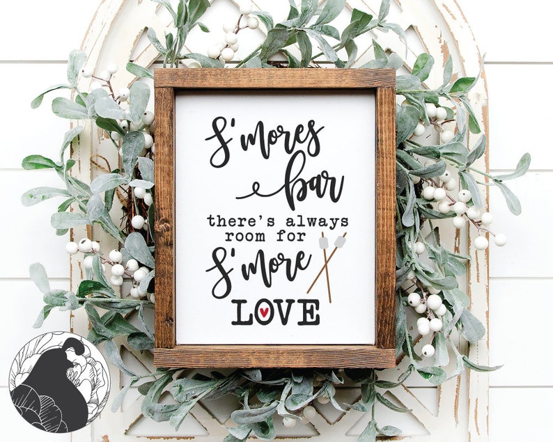Download S'mores Bar svg Wedding Signs svg S'mores Station | Etsy