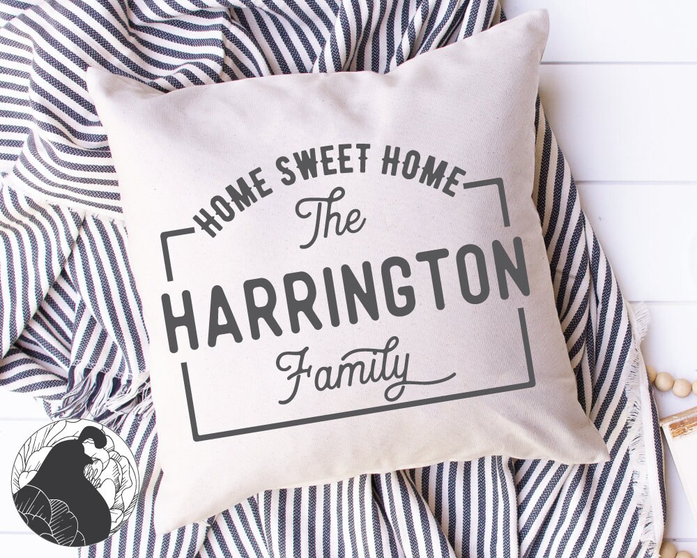 Download Nombre de la familia SVG Home Sweet Home svg Home Sign Cut ...