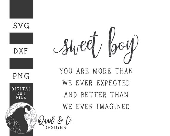Download Svg Files Sweet Boy Svg Baby Boy Svg Nursery Svg Etsy