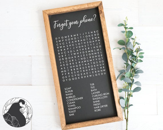 Forget Your Phone Svg Forgot Your Phone Svg Word Search Svg Etsy