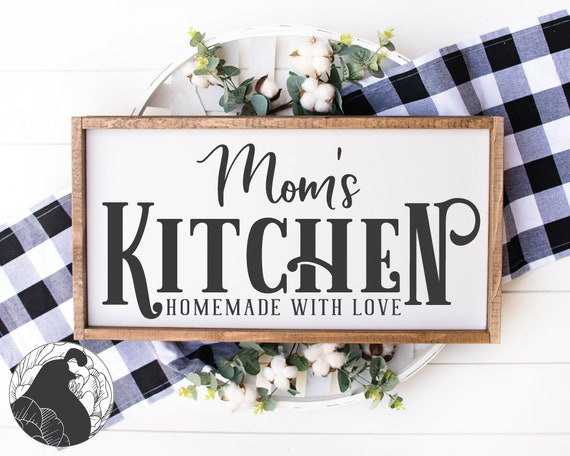 Download Svg Files Kitchen Svg Made With Love Svg Family Name Svg Etsy