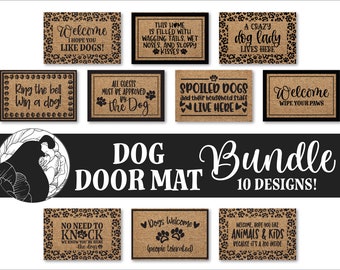 dxf Welcome svg Front door sign SVG Funny Doormat svg Doormat svg Dog Doormat svg png instant download Dog svg Funny Doormat Saying