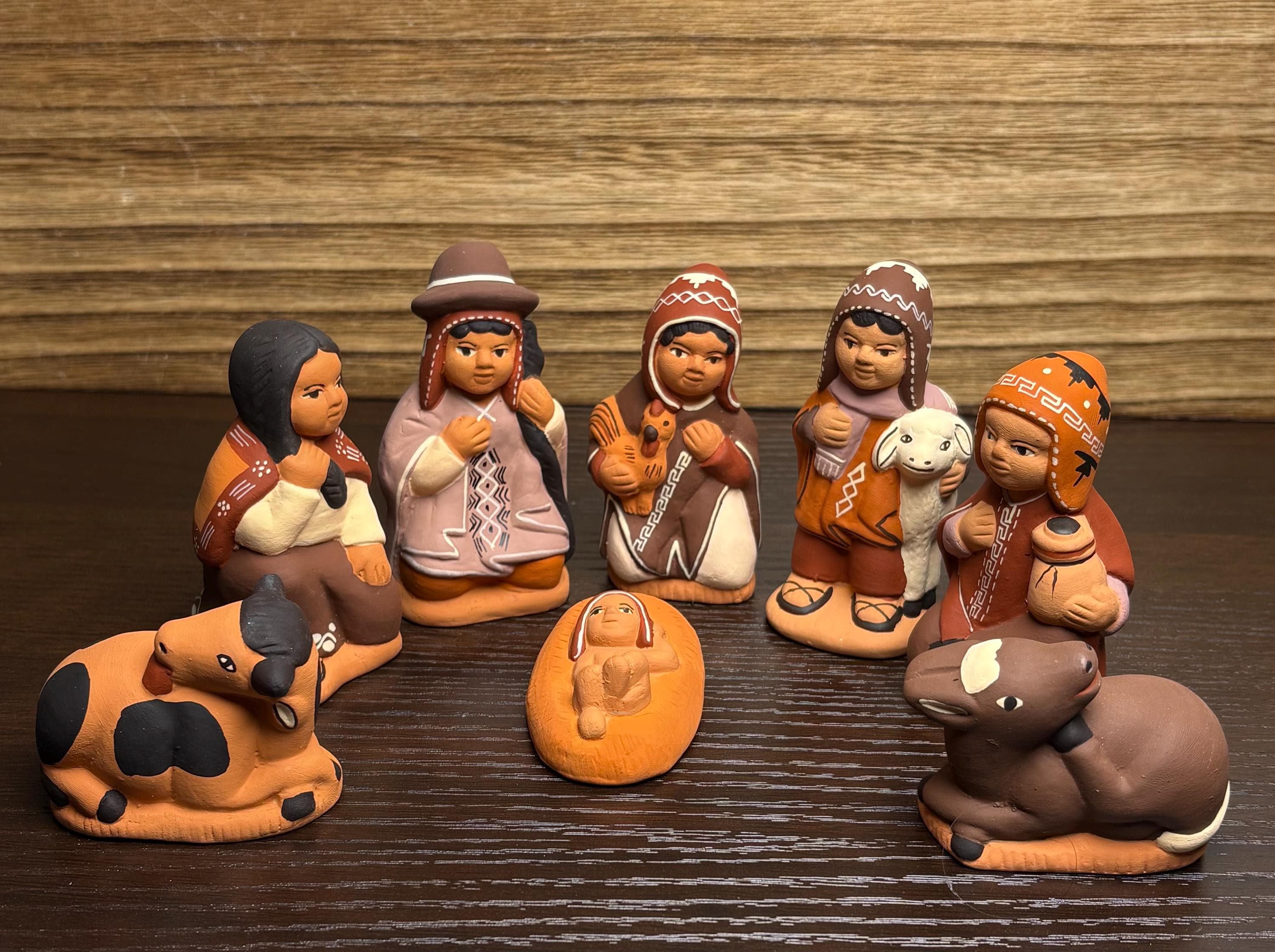 Ceramic nativity set - Etsy 日本