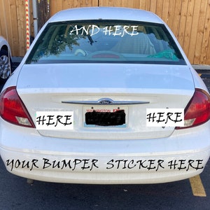 Custom Car Decal