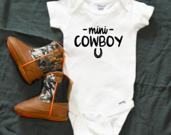 Mini Cowboy Onsie