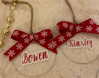 Personalized Christmas Ornament