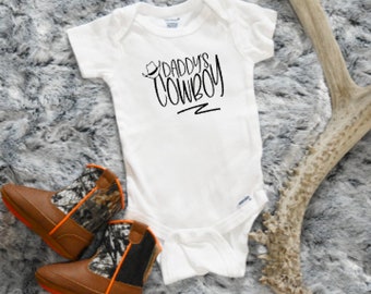Daddy's Cowboy Onesie