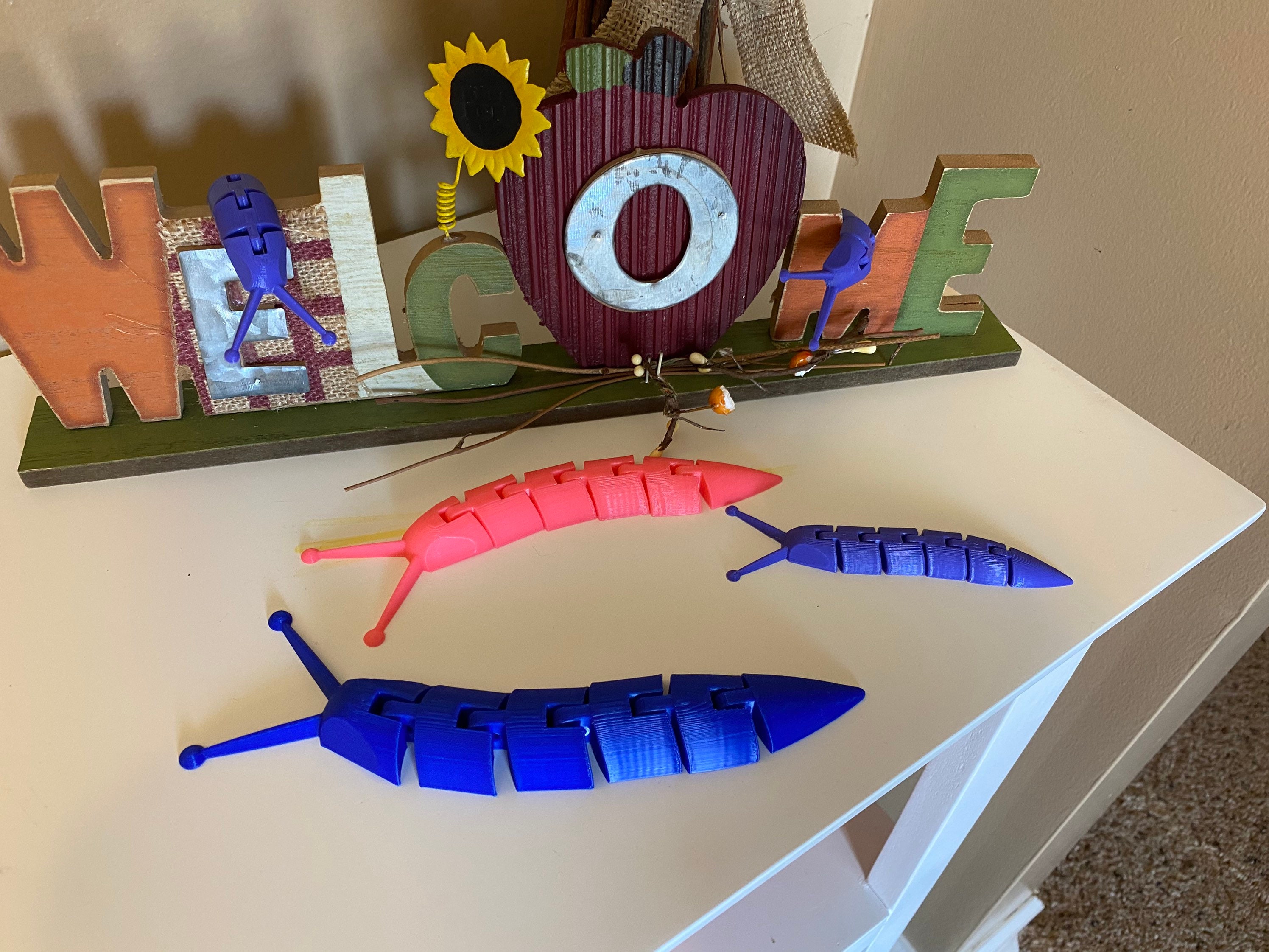Desk Slug Articulated Slug Desk Toy - Etsy